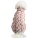 Famkit XL Pet Dog Turtleneck Sweater - Warm Fashion Pullover Knitwear for Dogs 11-13.2lb - Khaki - Buy Online on GoSupps.com