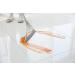 Original Broombi Silicone Broom Squeegee Pet Hair Remover - Indoor Cleaning Tool for Glass, Hair & Liquids - Ideal for Smooth Floors & Windows (Grey) - Buy Online on GoSupps.com