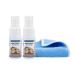 Blum Manufaktur - 2x 30ml glasses cleaner + 2x microfiber cloth 30x30 cm - glasses spray glasses cleaning - high -quality cleaning spray for quick and thorough cleaning.