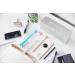 Eco-Friendly Reusable Toothbrush with Stand - Soft Nylon Bristles in Rose Pink | Sustainable Dental Care - Buy Online on GoSupps.com