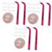 minkissy 3 Sets Eye Makeup Aid Eyelash Stamp for Beginner Eyelash Guide Eyelashes Prints Stamp Eyeliner Stencils Lower Eyelash Makeup Tool Stamp Eyelash Lower Lashes Stamp for Women