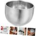 Angoily Double-Walled Stainless Steel Shaving Cup Set - Premium Korean Foam & Razor Tools for Men - Buy Online on GoSupps.com