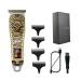 Product Electric Hair Clipper Mini Hair Clipper Low Noise No Card Hair Intelligent Digital Display USB Charging Barber Care(Human Skeleton)