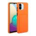 Tivenfezk Nadoli Silicone Case for Xiaomi Redmi A1 Ultra thin shockproof scratch -resistant wallet soft TPU protective cover mobile phone case with credit card holder Xiaomi Redmi A1 Orange