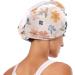Super Absorbent Pink Hair Towel Pack - Quick Dry Hair Turbans for Women & Girls | Small Flowers & Leaf Design - Buy Online on GoSupps.com