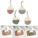 NOLITOY 4 Pcs Bath Bouquet Body Scrubber - Exfoliating Mesh Pouf & Shower Loofah | Spa Quality Shower Scrubber for Deep Cleaning & Relaxation - Buy Online on GoSupps.com