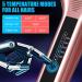 Bcway Professional Hair Straightener - Extra-Large Titanium Flat Iron - 30s Instant Heating - 5 Adjustable Temp - Anti-Static - Rose Gold - Buy Online on GoSupps.com