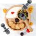 77 Star Bamboo Baby Weaning Set - Suction Bowl, Plate, Spoon & Fork | Non-Slip Baby Feeding Set with Detachable Suction Base | Grey Color - Buy Online on GoSupps.com