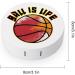 Basketball is Life Contact Lens Travel Kit | Portable Cute Contact Box with Mirror for Daily Use & Outdoor Activities - Buy Online on GoSupps.com