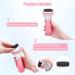 Electric Rechargeable Hard Skin Remover Electric Foot File Grinder Dead Hard Skin Callus Remover Feet Pedicure Tool with Rotating Sanding Head (Pink) - Buy Online on GoSupps.com