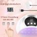 Buy LKE 54W UV Nail Lamp - Portable LED Nail Dryer with LCD Display 3 Timers & USB Charging for Gel Nails - Buy Online on GoSupps.com