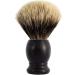 Plisson Shaving Brush Size 12 - Black European Bristles for Superior Shaving Experience | International Shipping Available - Buy Online on GoSupps.com