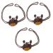 JECOMPRIS 3ST noses for stage winter knitted nose warmer with animal bicycle accessories nose warmer nose cover knit warm protection shoulder strap anti-child nasal mask acrylic thread