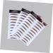 Angoily 5pcs Eyebrow Stickers Authentic Eyebrows Black Out Stickers Eyebrow Tool Hair Post Paper 3d - Buy Online on GoSupps.com