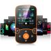 AGPTEK MP3 Player with Clip - Orange - Buy Online on GoSupps.com