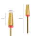5 in 1 Gold Fine Nail Drill Bit Set for Acrylic Nails - Professional Nail Tech Must-Have - Buy Online on GoSupps.com