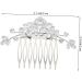 DOITOOL Bangs Comb Hair Gems for Women Hair Pearls Crystal Headpiece Rhinestone Hair Comb Bridal Hair Clip Crystal Hair Comb Ladies Wigs Rhinestone Decorate Wedding Bride - Buy Online on GoSupps.com
