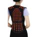 Lumbar Supports Self-Heating Vest 108Pcs Magnetic Tourmaline Back Support Belt Brace Therapy Posture Corrector Waist Lumbar Support Belt Gym Corset for Men Women (Size : X-Large) (X) (Large)
