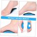 NOLITOY Palm Sole Pad Foot Inserts - 4 Pairs Orthotic Gel Insoles for Arch Support & High Heels - International Shipping Available - Buy Online on GoSupps.com