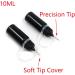 T Tulead Black Tip Applicator Metal Needle Plastic Bottle 10ml Precision Tip Applicator Bottles Pack of 10 Black 10ml - Buy Online on GoSupps.com