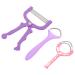 Hohopeti pilateur Facial Manuel Ressort Lot de 3 Pi ces pour pilation Pr cise du Visage L vres et Menton Portable L ger Usage Professionnel pilateur Nettoyant Couleur Al atoire