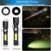 UV LED Torches Rechargeable (with 2200 mAh 18650 Battery) iToncs 3 in 1 White Light Black Light COB Red Light Torch Small Strong Magnet Bright 395 nm UV Lamp for Banknotes Urine of Pets 1 piece - Buy Online on GoSupps.com