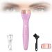Waterproof Wooden Eyebrow Pencil Wooden Eyebrow Pencil Waterproof Wooden Eyebrow Pencil for Women Dancroom Wooden Eyebrow Pencil Wooden waterproof non-smudging eyebrow pencil (pink)