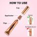 Lisara Highlighter Beauty Wand - Creamy White Liquid Highlighter Stick with Cushion Applicator for Face & Body - Lightweight & Blendable Silky Smooth Formula - Buy Online on GoSupps.com