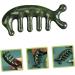 SESESFOUFU JADE Massage Comb | Acupuncture Massager Tool for Body Relaxation | Handcrafted Jade Massage Comb - Buy Online on GoSupps.com