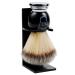 Parker Deluxe Synthetic Silvertip Shaving Brush - Black & Chrome Handle - Buy Online on GoSupps.com