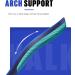 WALKHERO Medium Arch Support Insoles for Men & Women - Cushioning Orthotic Inserts for Plantar Fasciitis Relief Shock Absorption | Sizes 6-6.5 (M) & 8-8.5 (W) - Blue - Buy Online on GoSupps.com