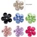 Scrunchies Hair Elastics Women Flower Scrunchie Oversized Cute Ponytail Holder Hair Scrunchy for Decoration for Thick Hair Floral Hair Ties for Girls Women - Buy Online on GoSupps.com