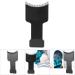 Hair Dyeing Brush Highlight Board Prevent Hair Stain Lightweight Scalp-Friendly with Ergonomic Handle for Home and Salon Use (Black) - Buy Online on GoSupps.com