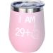 Shop Bokalaka 30th Birthday Gifts for Women - Stainless Steel Vineyards Pink Birthday Poison (350ml) - Perfect International Delivery - Buy Online on GoSupps.com