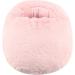 NATUDECO USB Electrically Heated Foot Warmer - Rabbit Fur Heating Pillow Slippers for Men & Women | Winter Comfort for Home & Office (Pink) - Buy Online on GoSupps.com
