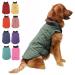 EMUST Winter Dog Coats, Dog Apparel for Cold Weather, British Style Windproof Warm Dog Jacket for Dog Coats for Winter, 7 Sizes 13 Colors Large(Pack of 1) Green