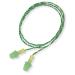 Howard Leight by Honeywell 1011281 Fusion Multifunction Earplugs Small with Cable Green