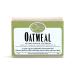 100% Natural Oatmeal Soap - UNSCENTED - with Organic Cocoa Butter and Organic Oats - Great for Sensitive Skin Eczema or Psoriasis - For ALL skin types - Stops the itching and irritation