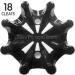 Buy SOFTSPIKES Pulsar Cleat (FTS 3.0) - Black | Premium Golf Shoe Cleats for Superior Traction | International Shipping Available - Buy Online on GoSupps.com