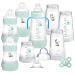 MAM Easy Start Self Sterilising Anti Colic Starter Set Newborn Bottle Set and Soother Newborn Essentials Blue (Designs May Vary) Set Blue 1