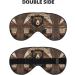 Buy Rustic Bear Eye Mask | Soft Elastic & Adjustable Sleep Mask for Men & Women | Nighttime Comfort in Black - Buy Online on GoSupps.com