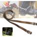 Kisbeibi Spur Strap 2 Pcs PU Leather Horse Riding Straps with Adjustable Buckle Riding Sports Accessories(Black) - Buy Online on GoSupps.com