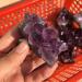 Natural Crystal Rough Home Decoration 70-80g Natural Dream Amethyst Quartz Crystal Cluster Specimen 85g s