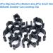 YXCX 15 Pcs Billiards Snooker Cue Clips - Pool Cue Holder Set (5 Big, 5 Medium, 5 Small Size) - Fishing Rod Clip Billiards Accessories - Buy Online on GoSupps.com