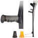 Forearm Crutches Adult Extendable Open Cuff Crutches Ergonomic Adjustable Walking Aids for Seniors Disabled Elderly with Heights 4'7" - 6'1" Lucky Star - Buy Online on GoSupps.com