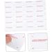 FRCOLOR 72pcs Eyebrow Stickers Eye Brow Shaping Kit Eyebrow Stencils Kit Disposable Eyebrow Template Ruler 8.5x8.5cm As Shown - Buy Online on GoSupps.com