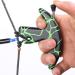 LIZHOUMIL 3 Finger Thumb Bow Release | Compound & Recurve Bow Release Aid | Replaceable Trigger Caliper Grip - Black - Buy Online on GoSupps.com