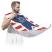 Beard Bib Apron Beard Bib Hair Catcher for Men Shaving and Trimming Non-Stick Waterproof Beard Cape Grooming Cloth 4th July Independence Day