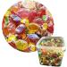 VIMIX Fruit Drops Individually wrapped Hard boiled fruit flavoured sweets 500g Tub | Perfect pick & mix sweet Black Orange - Buy Online on GoSupps.com