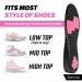 Height Increase Insoles for Women | Instant 1 Inch Boost Comfortable & Trim to Fit Heel Lift (Sizes 8-9 - Buy Online on GoSupps.com
